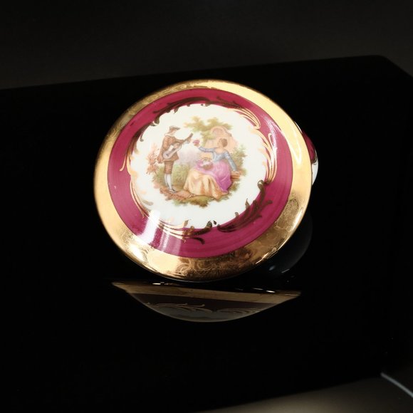 Trinket Box, Limoges, Made in France, Vintage Collectibles - Picture 4 of 10